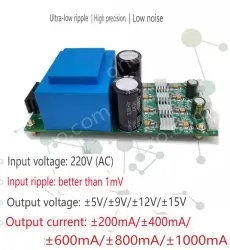 ACDC linear power supply 220V to positive and negative voltage ±15V ±400MA Engineering Edition