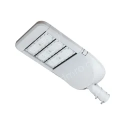 Street light 200W municipal road street light single and double arm adjustable mains led street light head