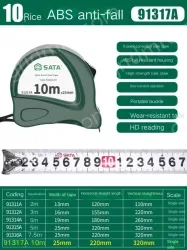 ABS drop resistance - 10 m - ruler width 25mm-91317A