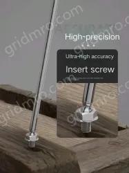 Extra-long flat-head Allen wrench 2.5mm 80306