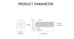 Electronic screws M2.5*5