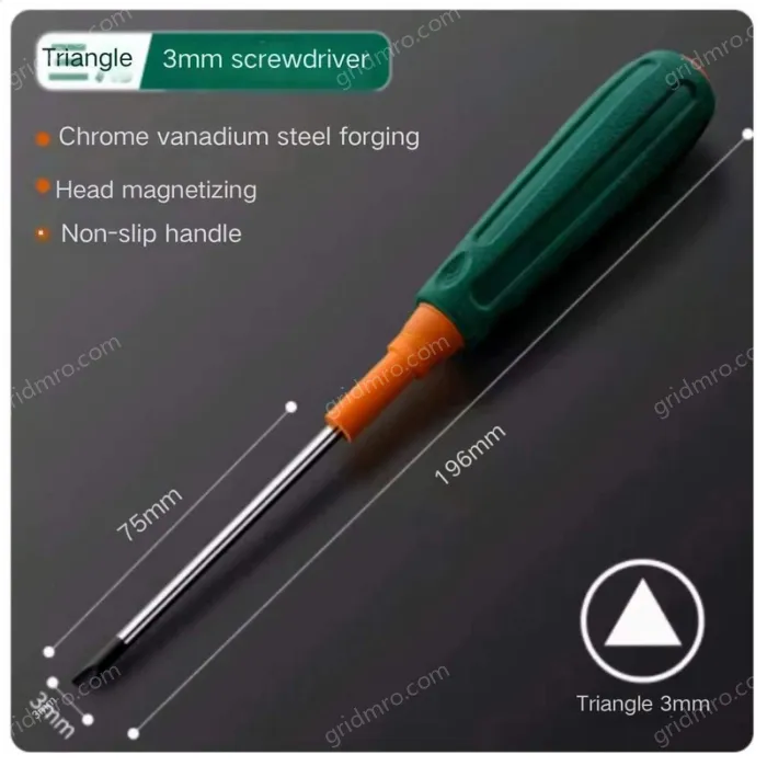Triangle head screwdriver 3.0