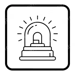 Alert flashing light