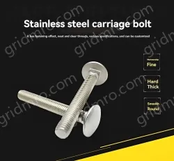 Big head carriage bolt M8*90