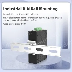 5 Ports 10/100M T(x) Din-Rail Unmanaged Industrial Ethernet Switch