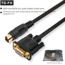3M bagged TG-FX gold-plated connector RS232 communication